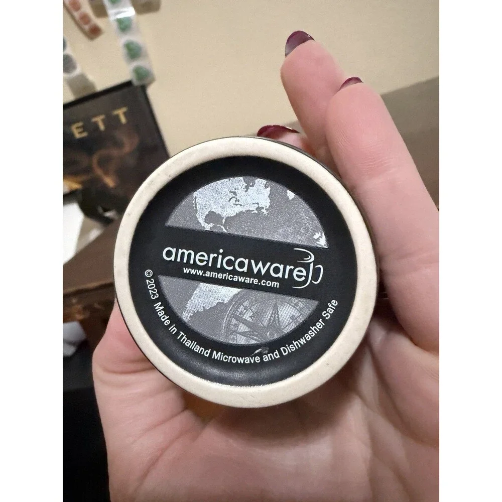 Americaware Austin Texas Etched Matte Shot Glass 2023 Black